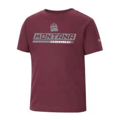 Colosseum Toddler Montana Grizzlies Bert T-Shirt Maroon
