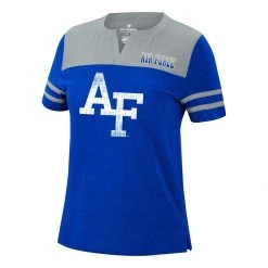 Colosseum Women's Air Force Academy Dinner Party T-Shirt Royal -Colosseum Sales Shop unnamed file 1776
