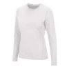 Women's Colosseum Thermal Spandex Long Sleeve Crew Shirt Black
