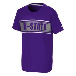 Colosseum Kids' Kansas State Wildcats Camping T-Shirt Purple -Colosseum Sales Shop unnamed file 1821