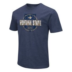 Colosseum Montana State Bobcats Operation Hat Trick Midway T-Shirt Navy