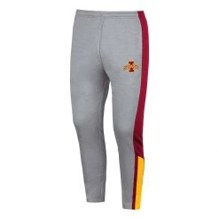 Colosseum Iowa State Cyclones Up Top Pant Ash Grey