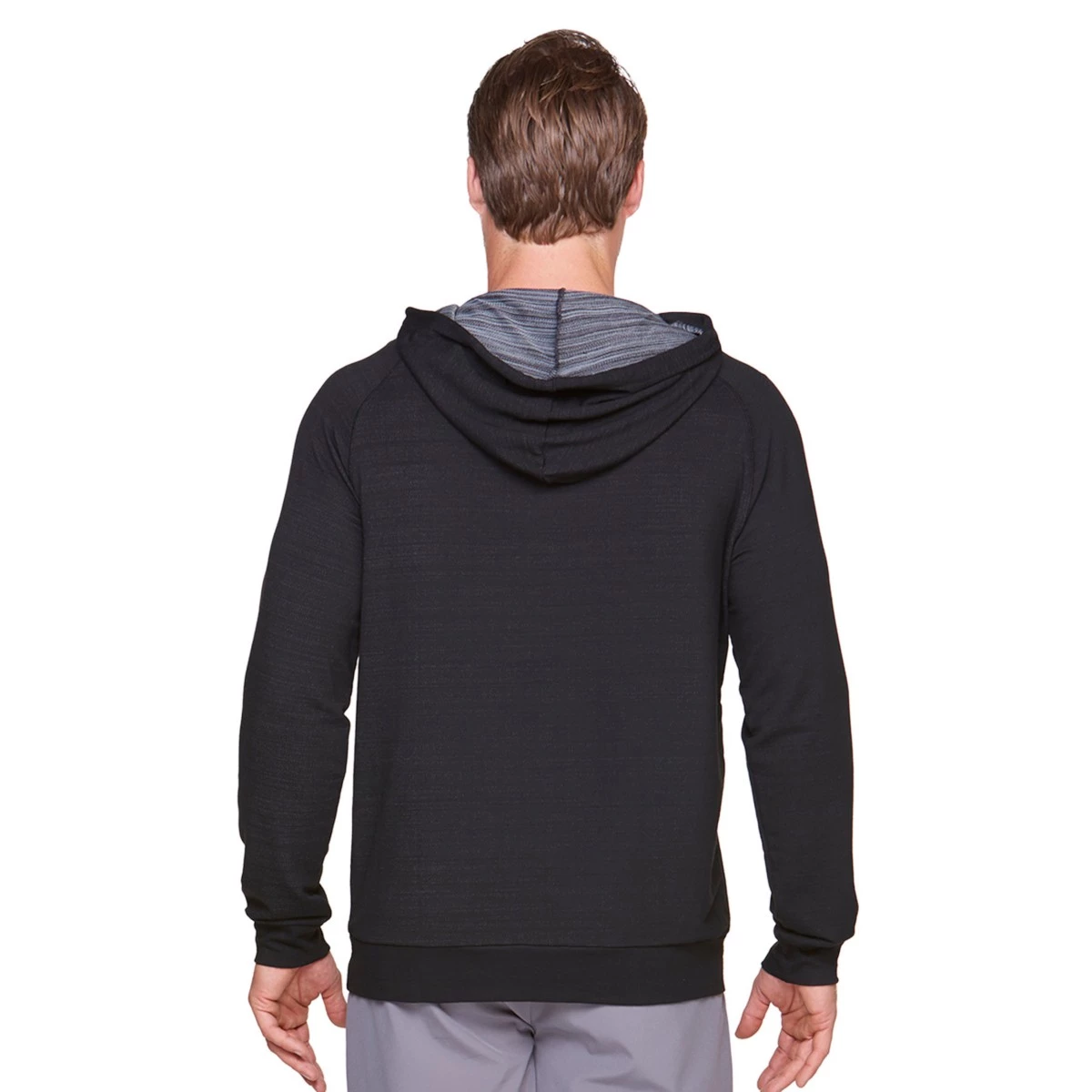 Men's Colosseum Duke Hoodie Grey Heather Light 2 Men's Colosseum Duke Hoodie Grey Heather Light - Image 2