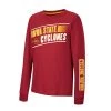 Colosseum Kids' Iowa State Cyclones Fiduciary Long Sleeve Shirt Curd