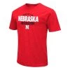 Colosseum Nebraska Cornhuskers Baseball Property T-Shirt Red