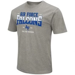 Colosseum Air Force Academy Playbook T-Shirt Grey Heather -Colosseum Sales Shop unnamed file 1894