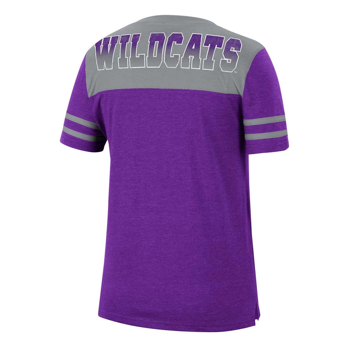 Colosseum Women's Kansas State Wildcats Dinner Party T-Shirt Purple 2 Colosseum Women's Kansas State Wildcats Dinner Party T-Shirt Purple - Image 2
