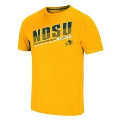 Colosseum North Dakota State Bison Doc T-Shirt Gold