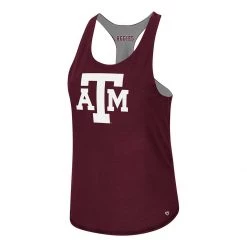 Colosseum Women's Texas A&M Aggies Mona Lisa Reversible Tank Maroon