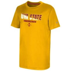 Colosseum Kids' Iowa State Cyclones R.K. T-Shirt Gold