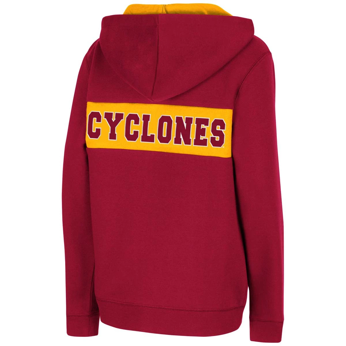 Colosseum Kids' Iowa State Cyclones Woodman Hoodie Cardinal 2 Colosseum Kids' Iowa State Cyclones Woodman Hoodie Cardinal - Image 2