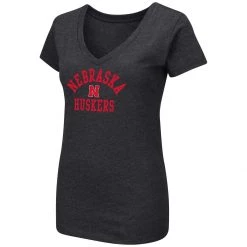 Colosseum Women's Nebraska Cornhuskers Playbook T-Shirt Red -Colosseum Sales Shop unnamed file 2082