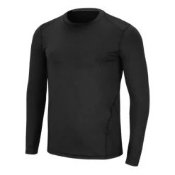 Men's Colosseum Compression Long Sleeve Shirt Black