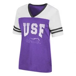 Colosseum Women's Sioux Falls Cougars Kickflip T-Shirt Purple -Colosseum Sales Shop unnamed file 2094