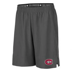 Colosseum St. Cloud State Huskies Woven Shorts Charcoal
