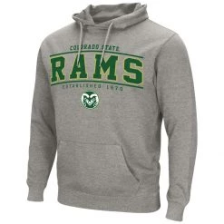 Colosseum Colorado State Rams Now 22 Hoodie Grey Heather