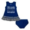 Colosseum Infant Girls' Nevada Wolf Pack Toons Dress & Shorts Set Navy