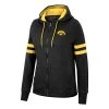 Colosseum Women's Iowa Hawkeyes You Did Full Zip Hoodie Black
