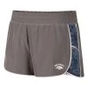 Colosseum Women's Nevada Wolf Pack Pamela Shorts Grey Heather
