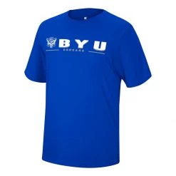 Colosseum BYU Cougars Four Leaf T-Shirt Royal