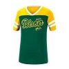 Colosseum Girls' North Dakota State Bison Practically T-Shirt Green