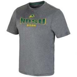 Colosseum North Dakota State Bison Larry T-Shirt Heather Grey -Colosseum Sales Shop unnamed file 2174