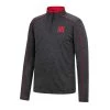 Colosseum Nebraska Cornhuskers Tournament 1/4 Zip Top Black