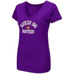 Colosseum Women's Northern Iowa Panthers Playbook T-Shirt Purple