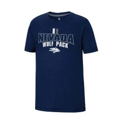 Colosseum Kids' Nevada Wolf Pack Fly A Kite T-Shirt Navy