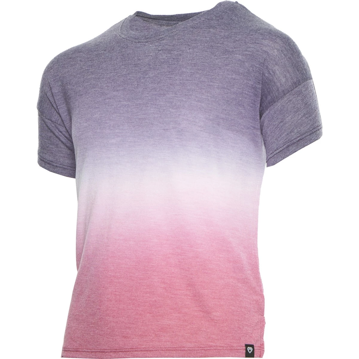 Girls' Colosseum Marisa Dip Dye T-Shirt Dark Olive 2 Girls' Colosseum Marisa Dip Dye T-Shirt Dark Olive - Image 2