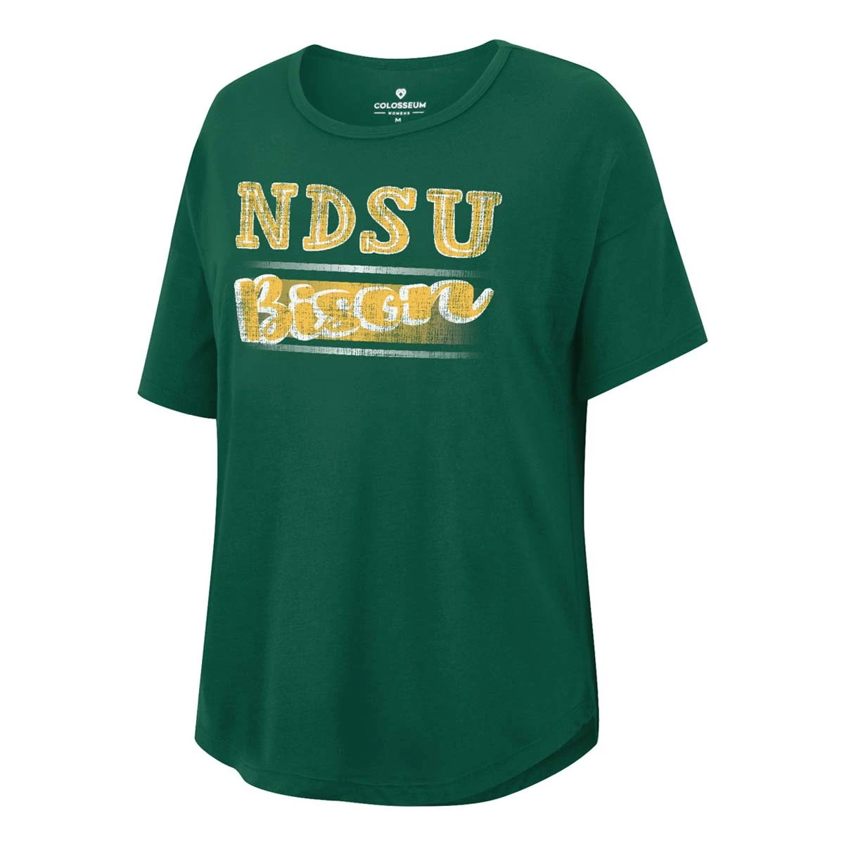 Colosseum Women's North Dakota State Bison Reporter T-Shirt Gold 4 Colosseum Women's North Dakota State Bison Reporter T-Shirt Gold - Image 4