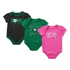 Colosseum North Dakota Fighting Hawks 3pk. Formula Onsie Set Multi -Colosseum Sales Shop unnamed file 2260