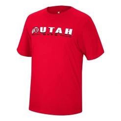 Colosseum Utah Utes Four Leaf T-Shirt Red -Colosseum Sales Shop unnamed file 2279