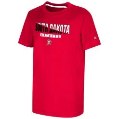 Colosseum Kids' South Dakota Coyotes R.K. T-Shirt Red