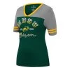 Colosseum Women's North Dakota State Bison McFiddish T-Shirt Green