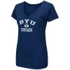 Colosseum Women's BYU Cougars Playbook T-Shirt Navy