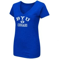 Colosseum Women's BYU Cougars Playbook T-Shirt Navy -Colosseum Sales Shop unnamed file 2324