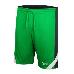 Colosseum Kids' North Dakota Fighting Hawks Am I Wrong Shorts Green