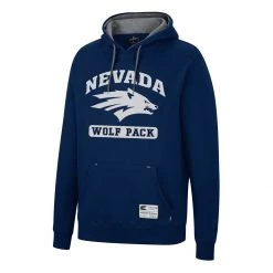 Colosseum Nevada Wolf Pack Scholar Hoodie Navy
