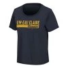 Colosseum Women's UW-Eau Claire Blugolds Regina T-Shirt Navy