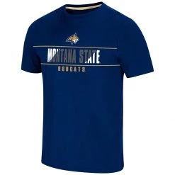 Colosseum Montana State Bobcats Hungus T-Shirt Navy