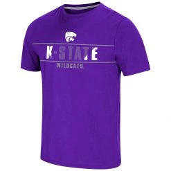 Colosseum Kansas State Wildcats Hungus T-Shirt Purple