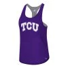 Colosseum Women's TCU Horned Frogs Mona Lisa Reversible Tank Purple