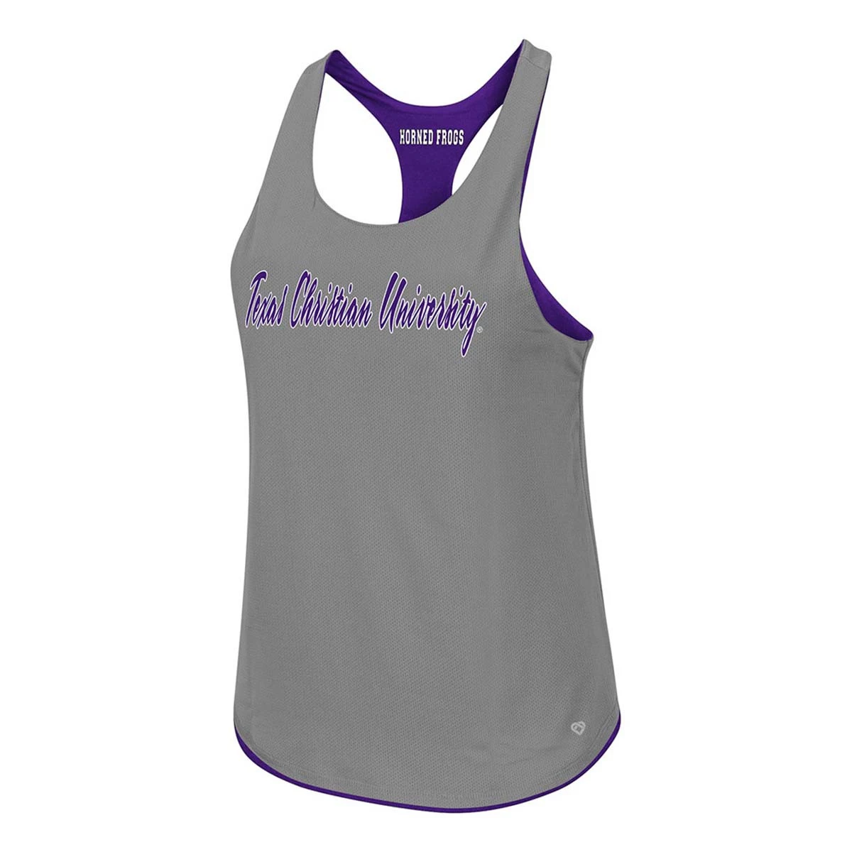 Colosseum Women's TCU Horned Frogs Mona Lisa Reversible Tank Purple 3 Colosseum Women's TCU Horned Frogs Mona Lisa Reversible Tank Purple - Image 3