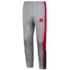 Colosseum Kids' Nebraska Cornhuskers Up Top Sweatpants Grey