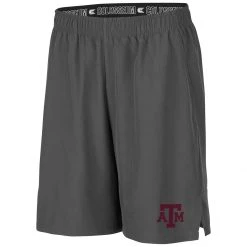 Colosseum Texas A&M Aggies Woven Shorts Charcoal