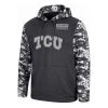 Colosseum TCU Horned Frogs Operation Hat Trick Hawk Hoodie Charcoal