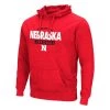 Colosseum Nebraska Cornhuskers Baseball Property Hoodie Red