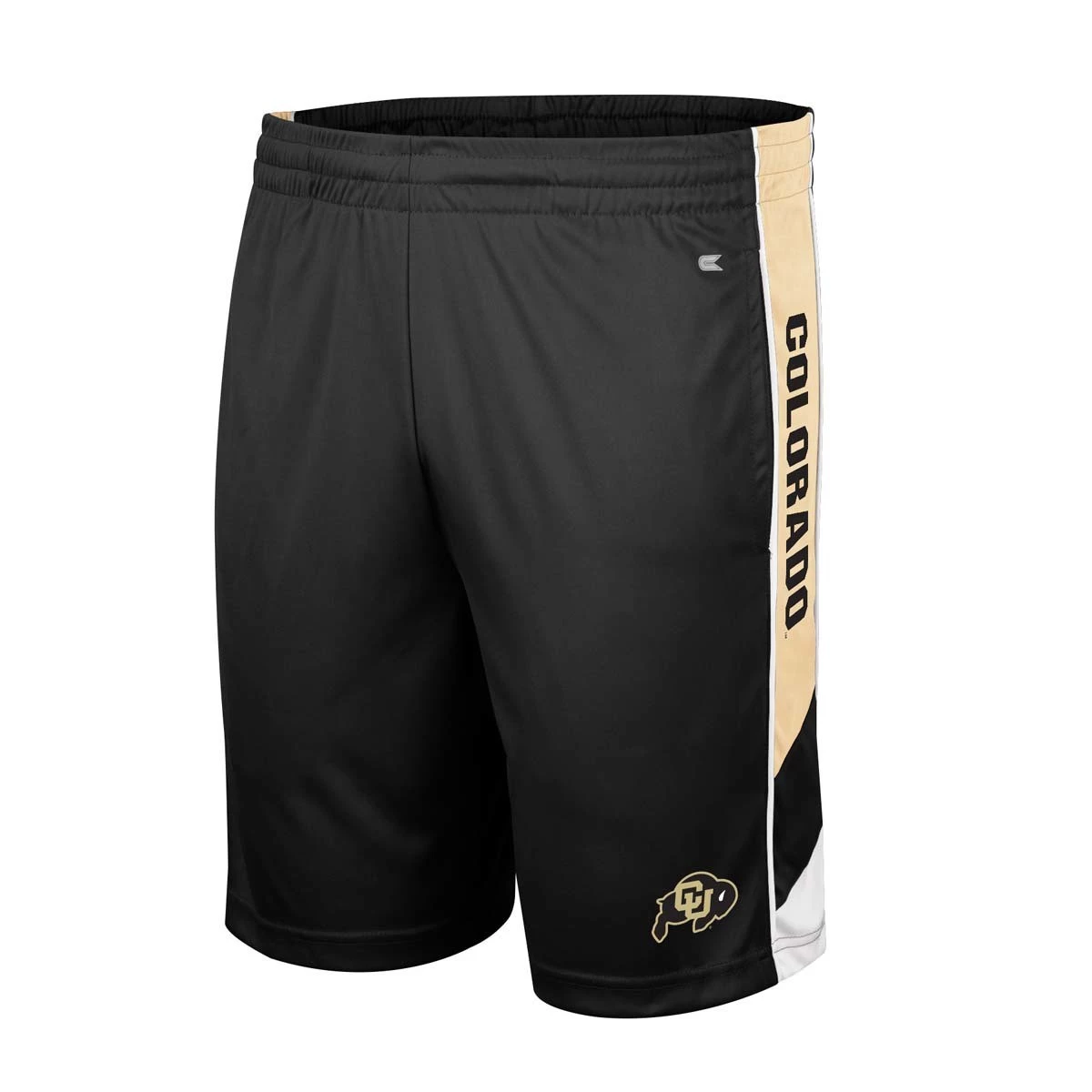 Colosseum Kids' Colorado Buffaloes Pool Short Black 2 Colosseum Kids' Colorado Buffaloes Pool Short Black - Image 2