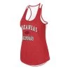 Colosseum Women's Arkansas Razorbacks Racerback Mary Tank Crimson
